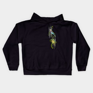 Bee-Eater - Lilac breastet Roller - Birds - Tropical - Africa Kids Hoodie